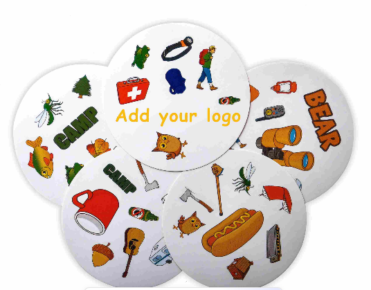 کسٹم پرنٹنگ مینوفیکچرر پارٹی فیملی جوڑے پیپر کارڈ کھیل رہی ہے